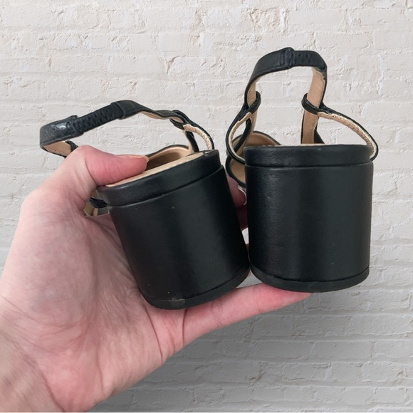 J. Crew Millie Slingback Heels in Italian Linen - Picture 7 of 7